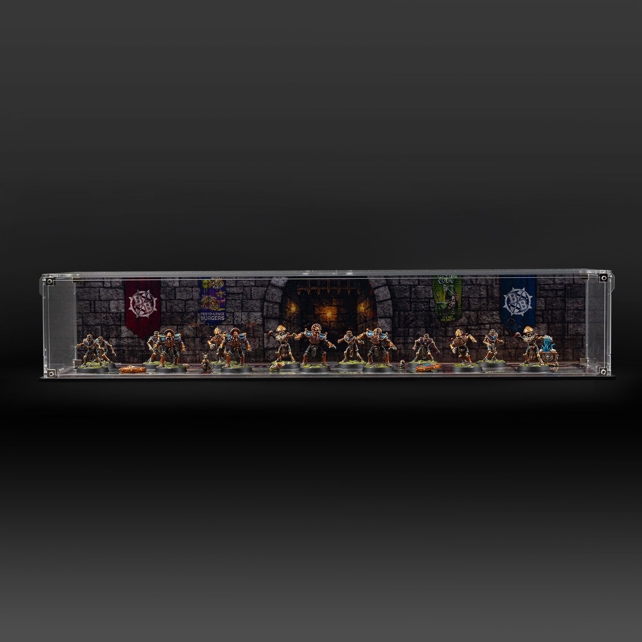 Stackable Display Case for Warhammer® Blood Bowl