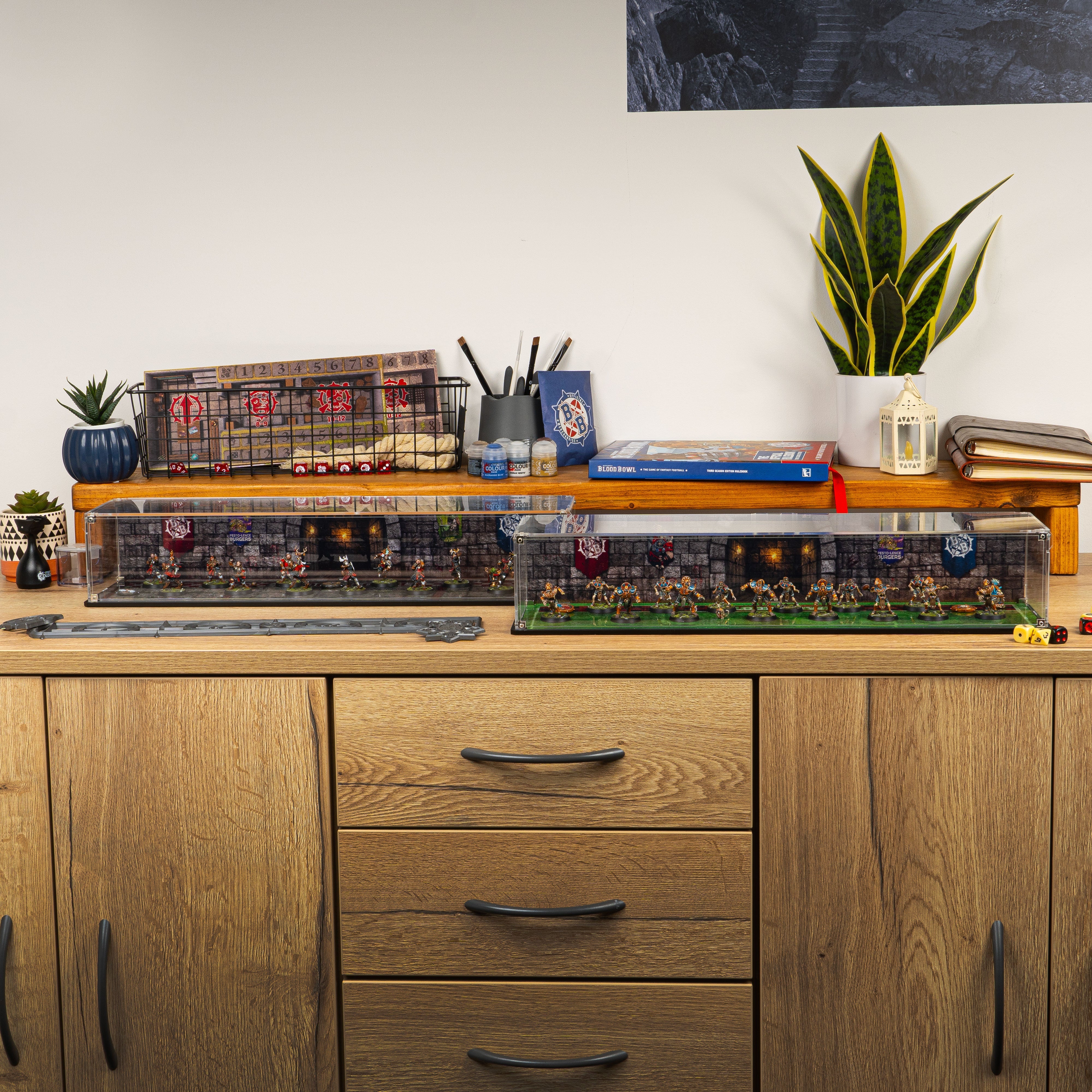 Stackable Display Case for Warhammer® Blood Bowl