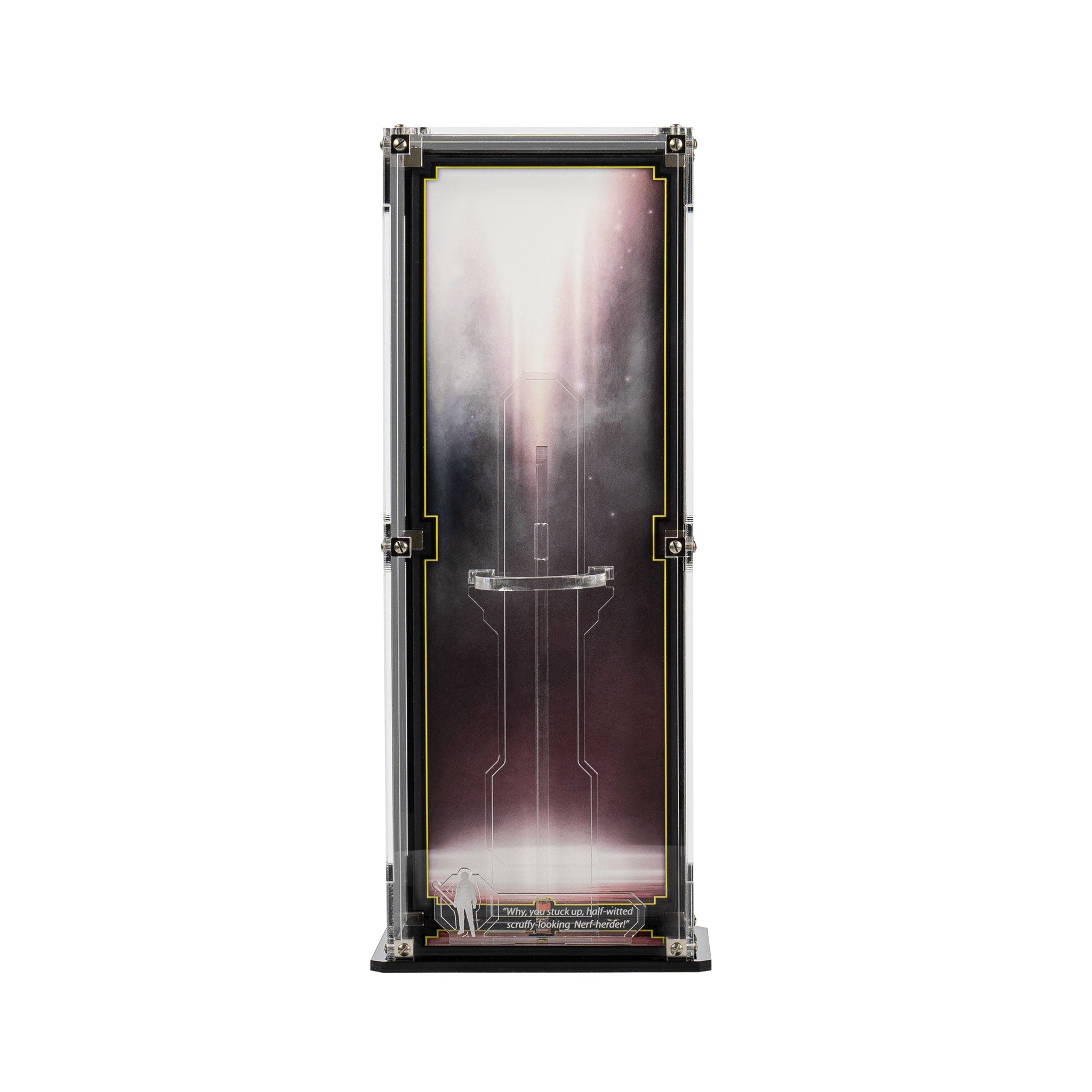 Display Case for Star Wars™ Black Series Leia Organa Lightsaber