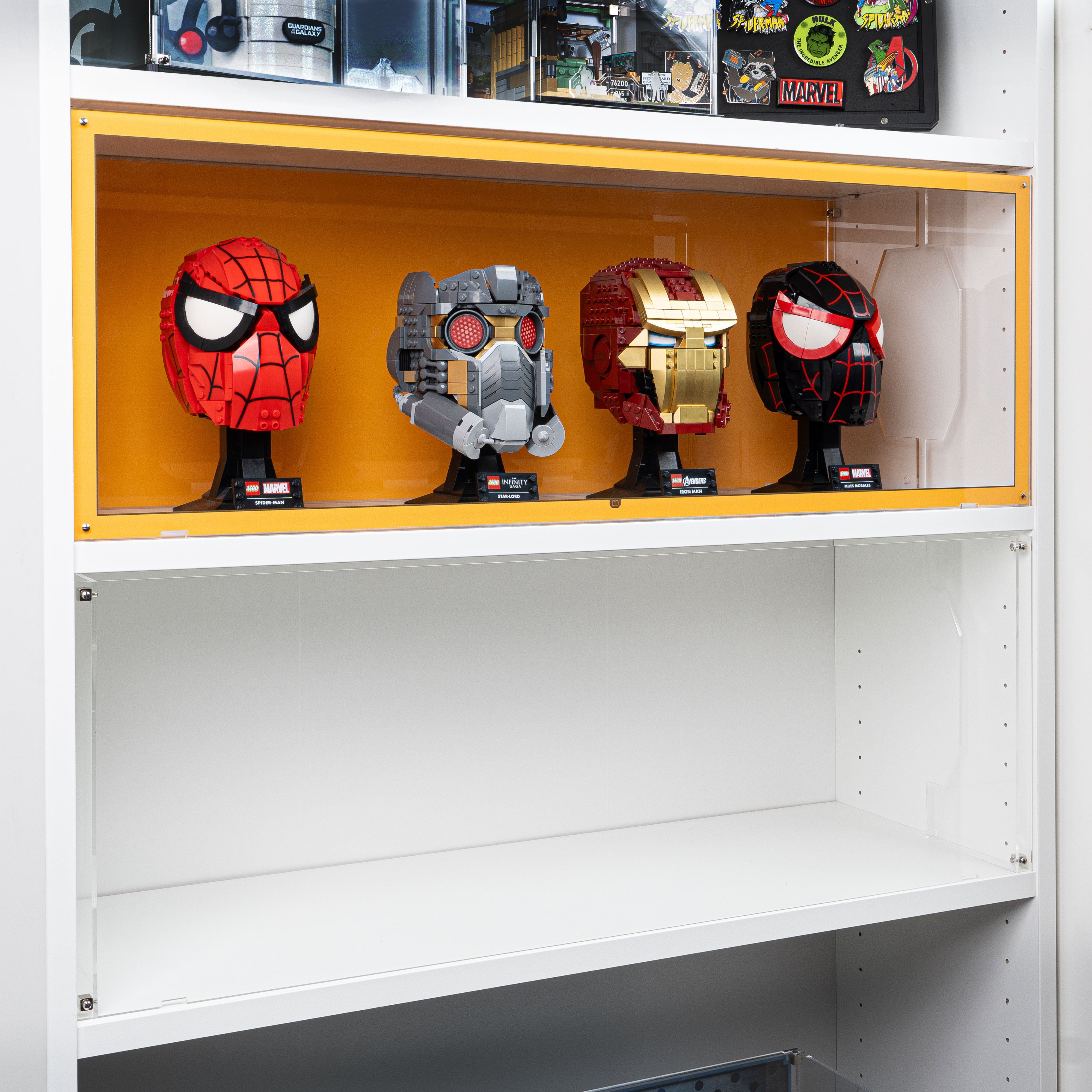 Window Display Solution for IKEA® BILLY Bookcase (80cm Wide) - Blue