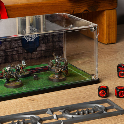 Stackable Display Case for Warhammer® Blood Bowl