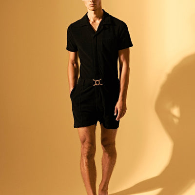 James Bond Goldfinger Onesie - Black Edition - By Orlebar Brown