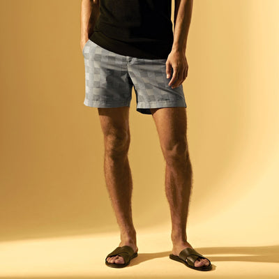 James Bond Glen Check Swim Shorts - By Orlebar Brown
