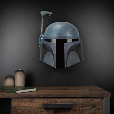 Wall Mounted Display Stand for Star Wars™ Black Series Mandalorian Deathwatch Helmet