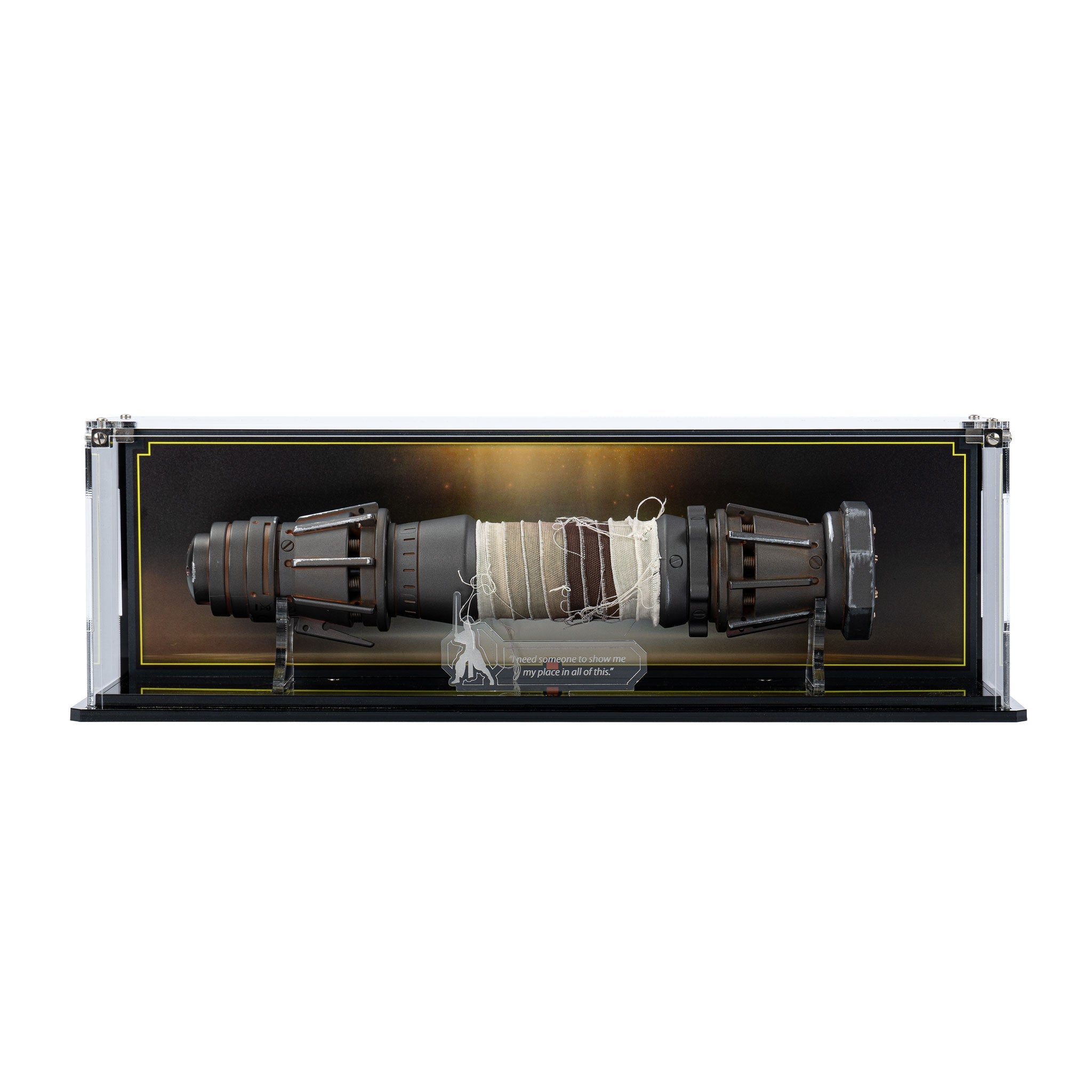 Display Case for Star Wars™ Black Series Rey Skywalker Lightsaber