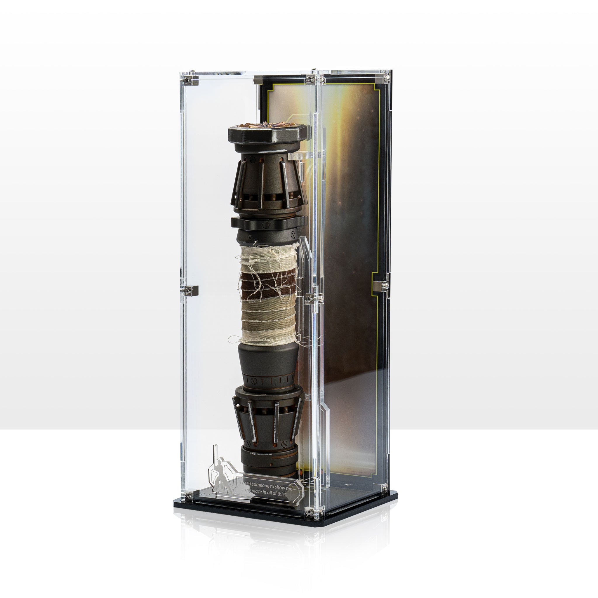 Display Case for Star Wars™ Black Series Rey Skywalker Lightsaber