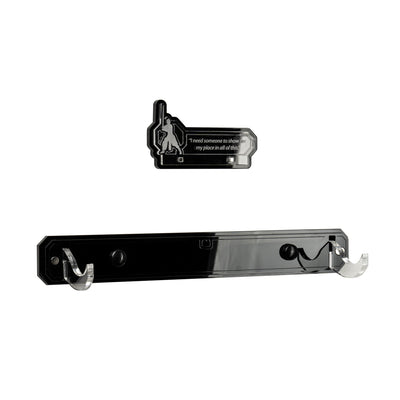 Wall Mounted Display Stand for Star Wars™ Black Series Rey Skywalker Lightsaber