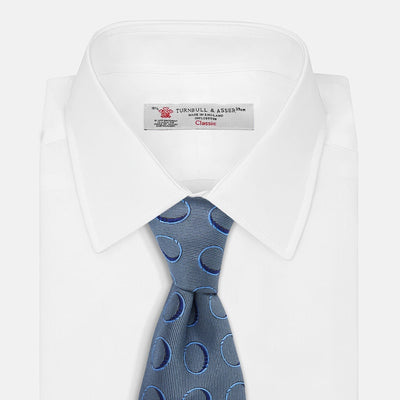James Bond Circle Silk Tie - Die Another Day Edition - By Turnbull & Asser