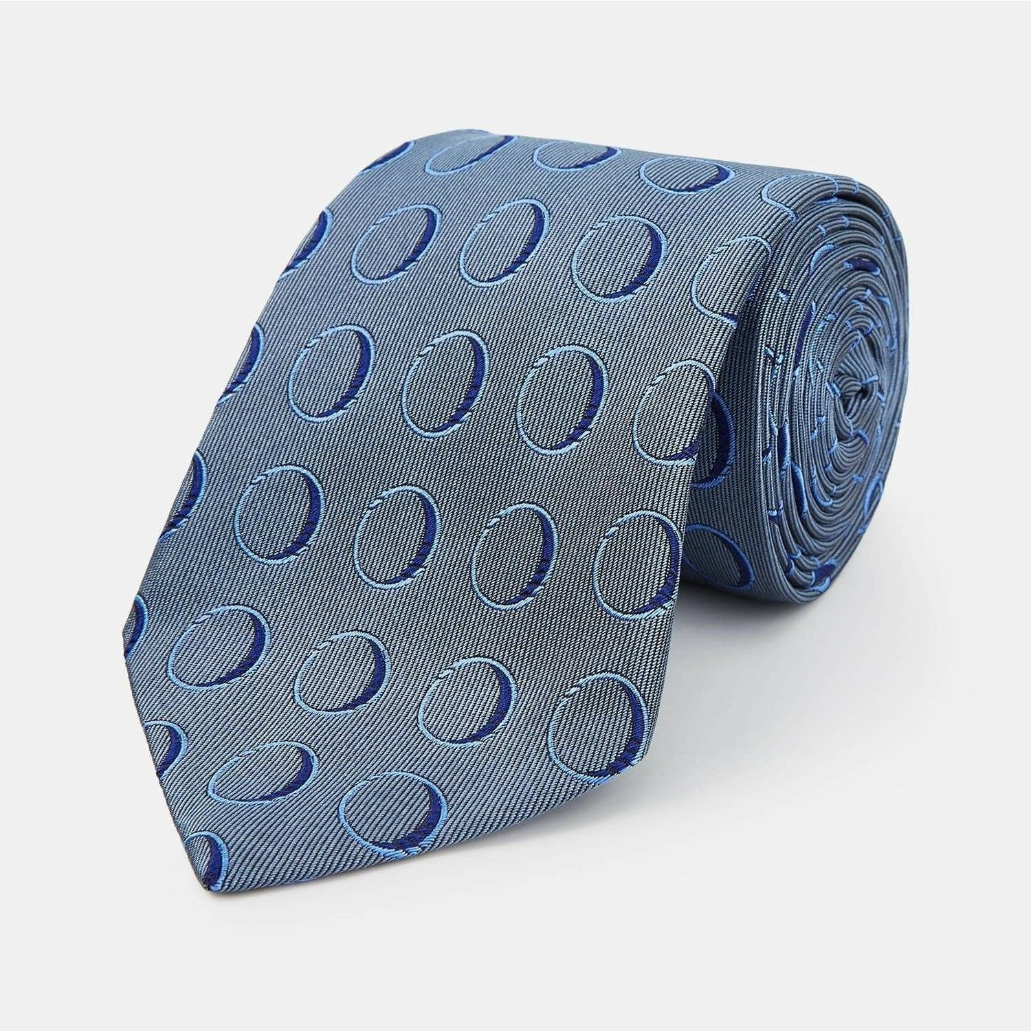 James Bond Circle Silk Tie - Die Another Day Edition - By Turnbull & Asser