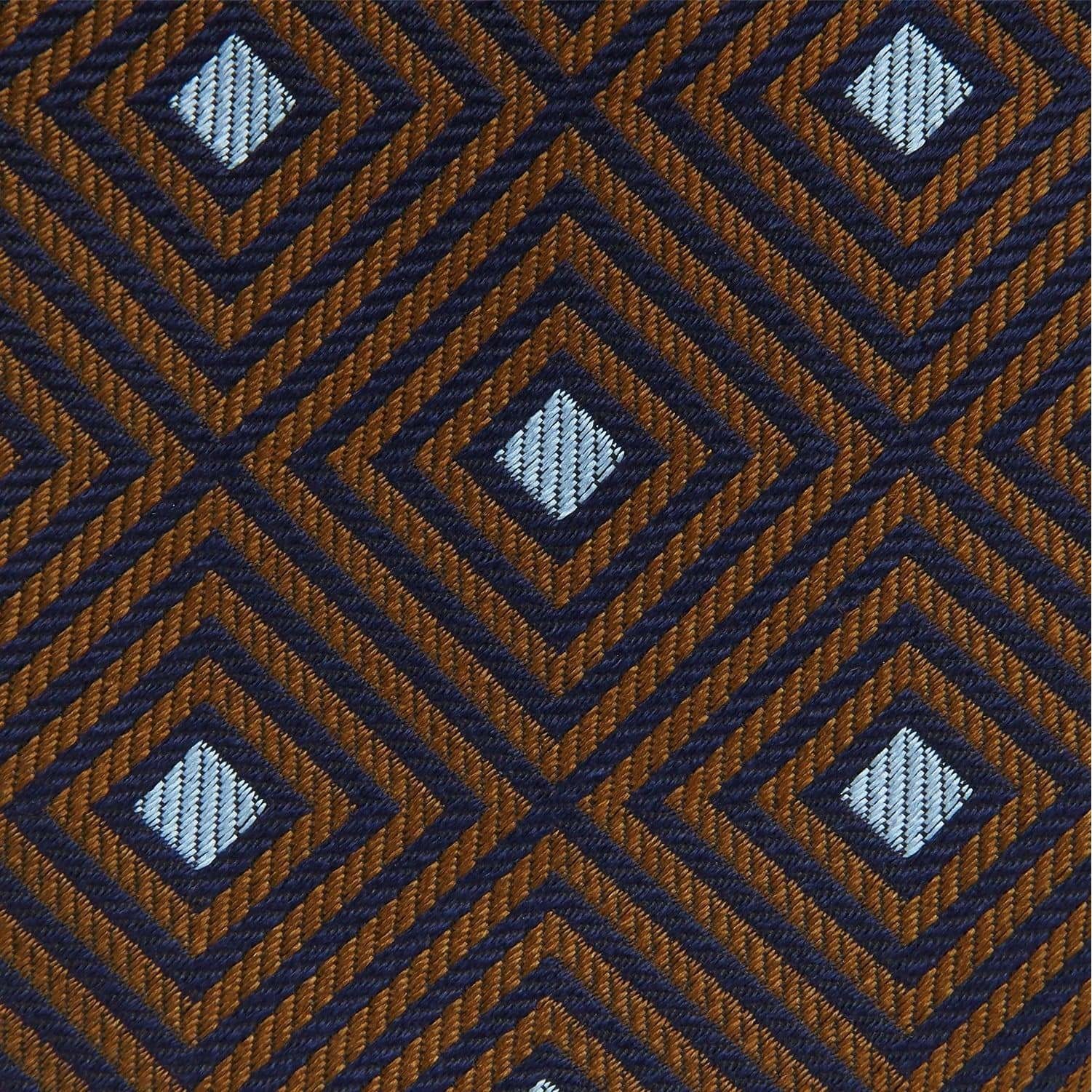 James Bond Squares Silk Tie - Tomorrow Never Dies Edition - By Turnbull & Asser