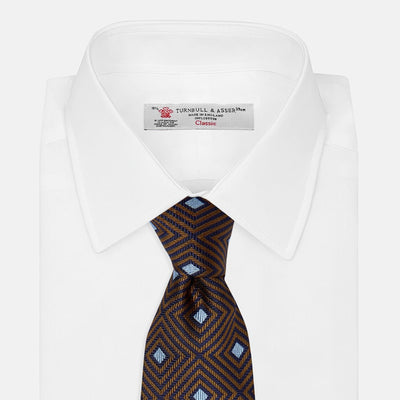 James Bond Squares Silk Tie - Tomorrow Never Dies Edition - By Turnbull & Asser