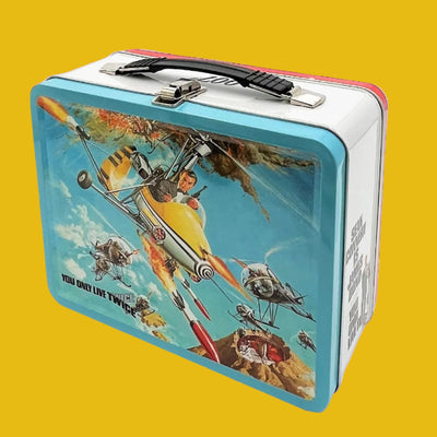 James Bond You Only Live Twice Tin Tote Lunch Box