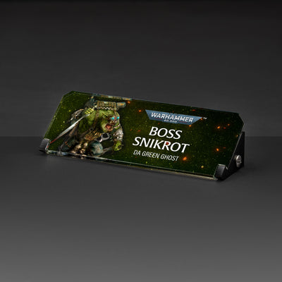 Plaques for Warhammer® 40,000 Orks Miniatures