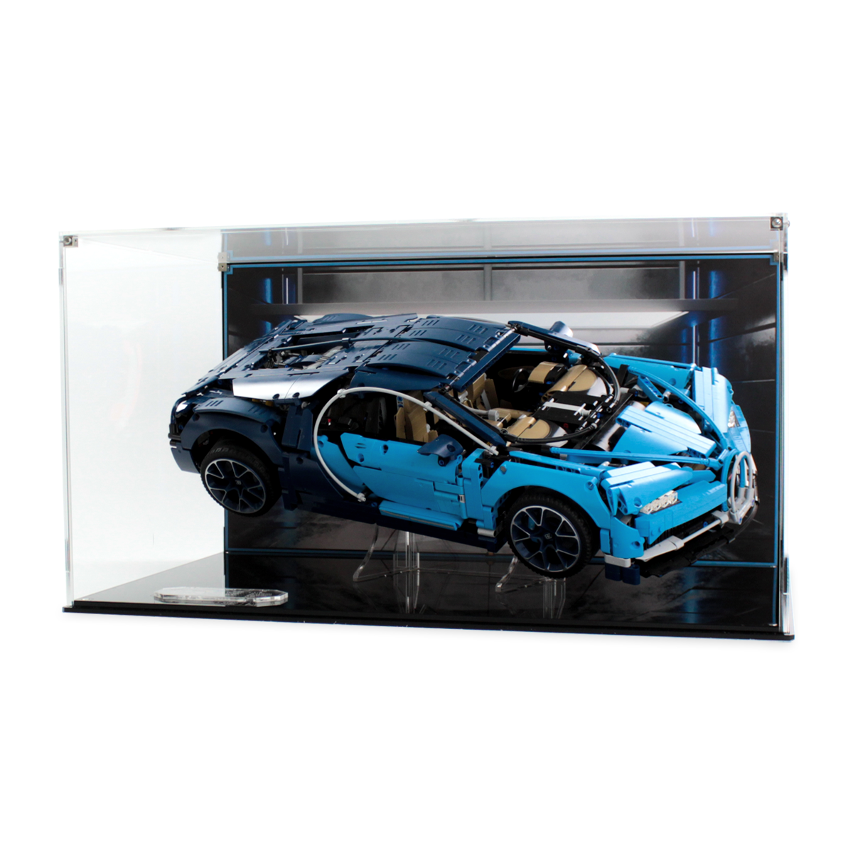 Display Case for LEGO® Technic: Bugatti Chiron (42083)