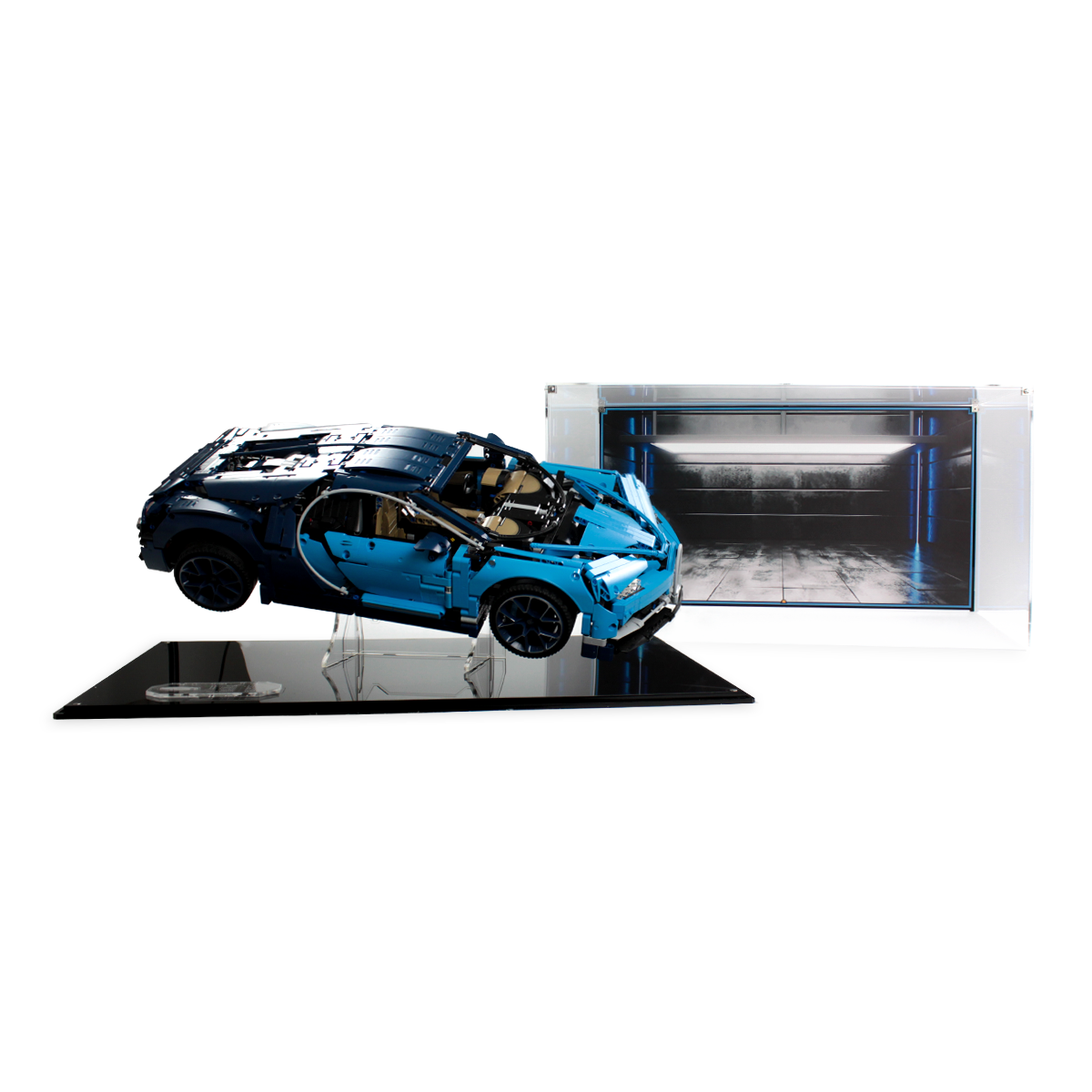 Display Case for LEGO® Technic: Bugatti Chiron (42083)