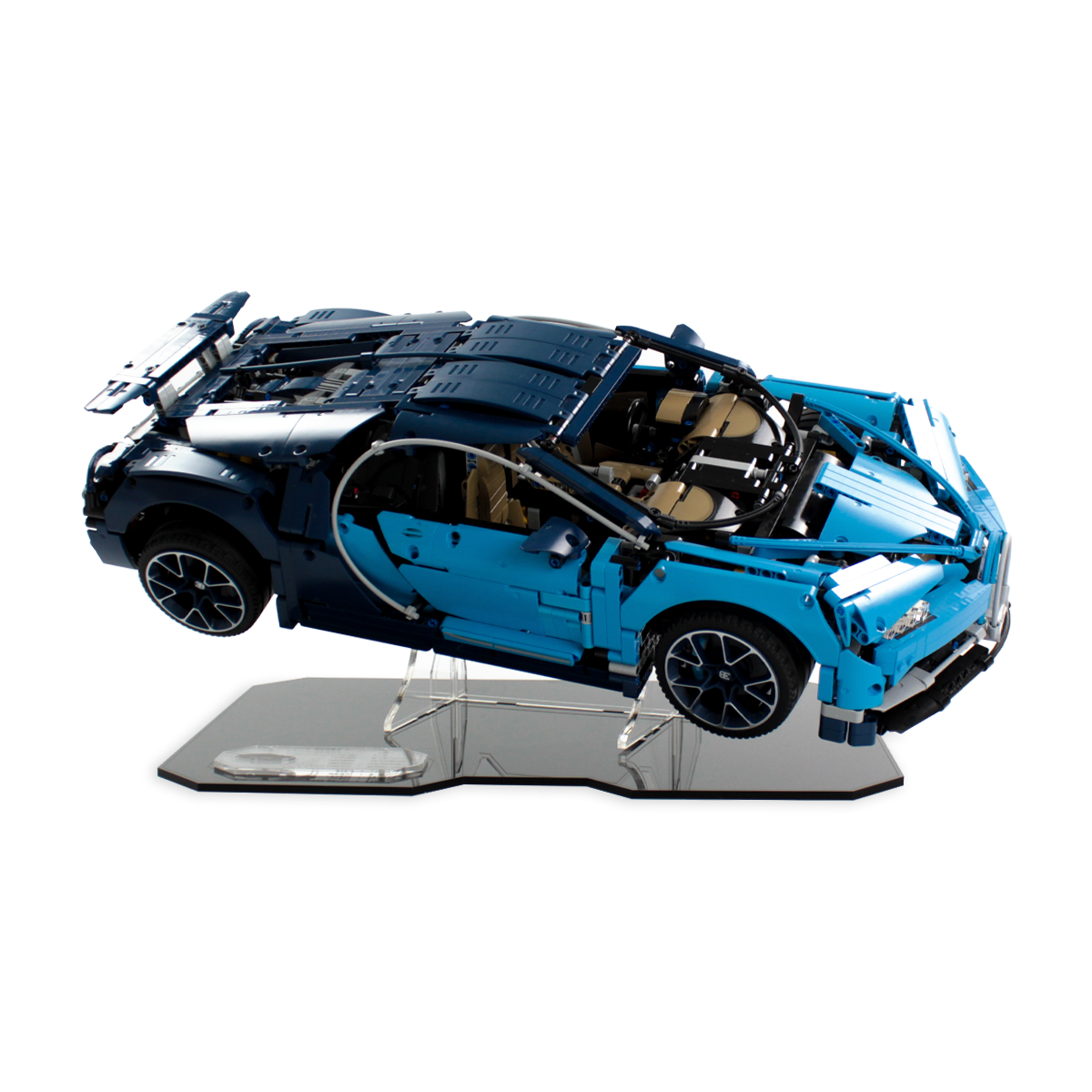 Display Stand for LEGO® Technic: Bugatti Chiron (42083)