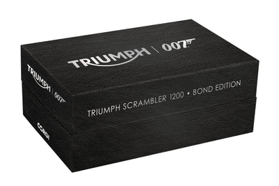 James Bond Triumph Scrambler 1200 Model Bike - 007 Edition - By Corgi