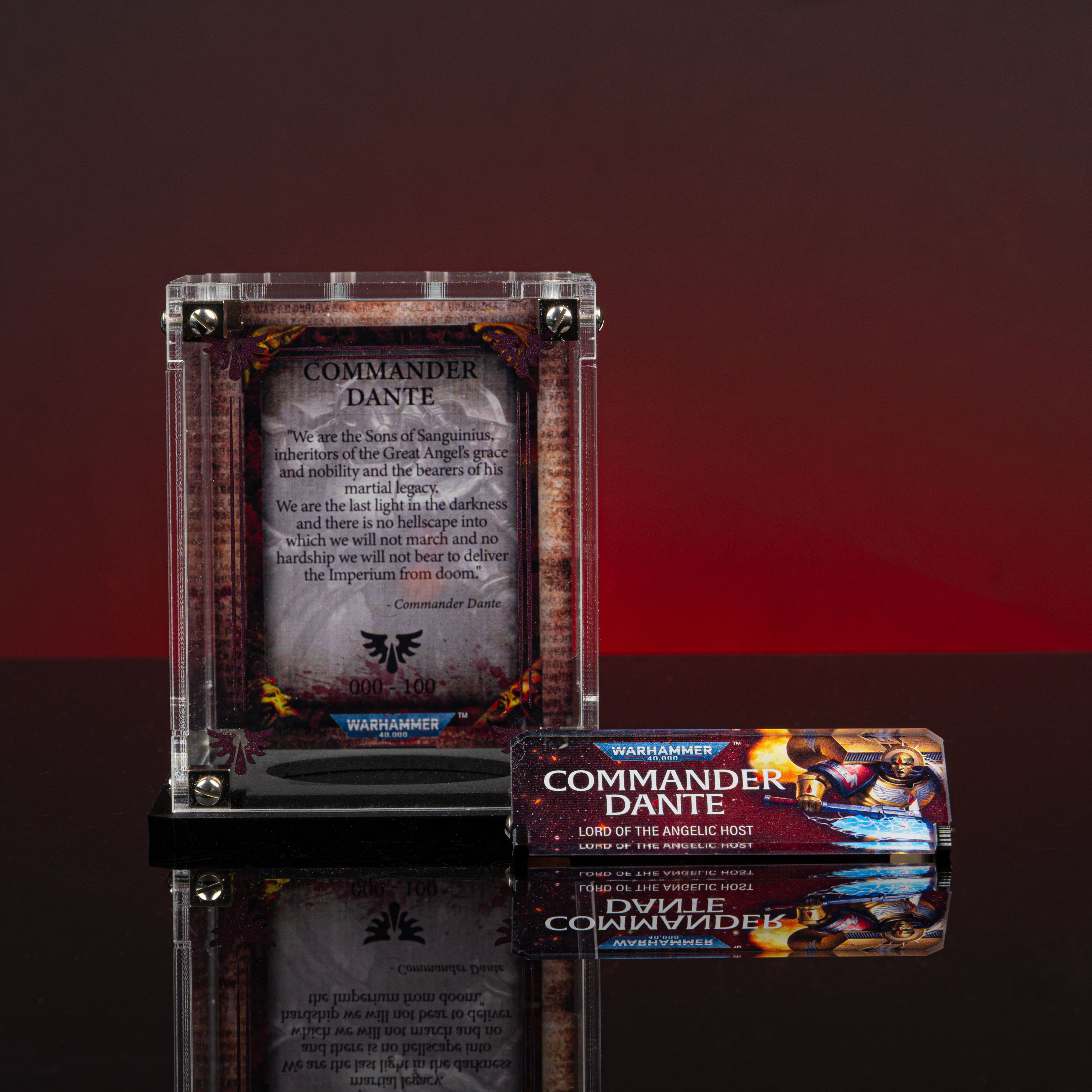 Limited Edition Display Cases for Warhammer® 40,000 Blood Angels Miniatures