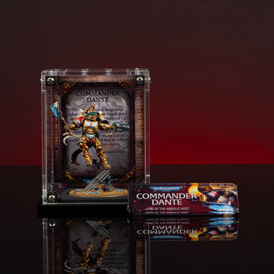 Limited Edition Display Cases for Warhammer® 40,000 Blood Angels Miniatures