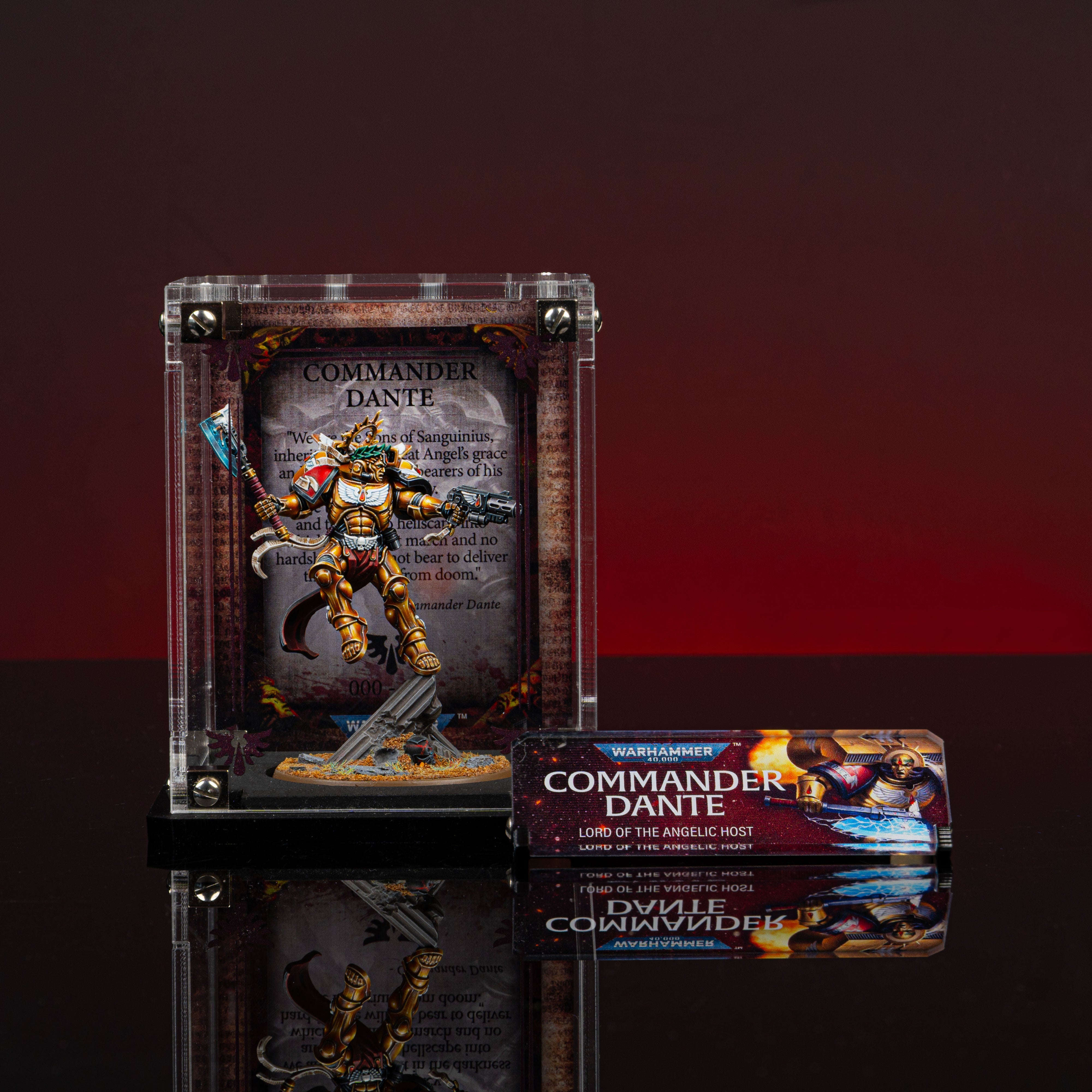 Limited Edition Display Cases for Warhammer® 40,000 Blood Angels Miniatures