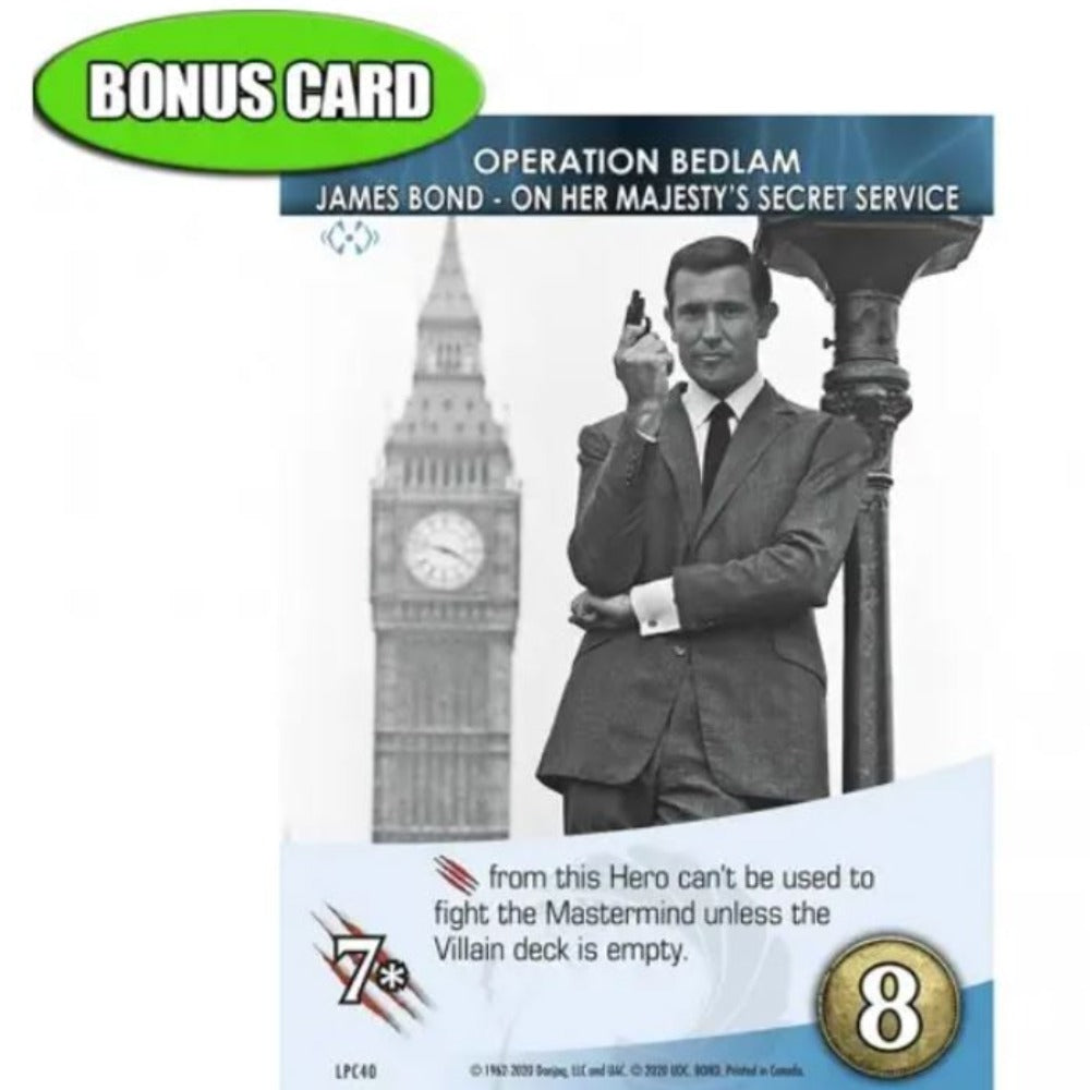 Legendary: A James Bond Deck Building Game Expansion Set - By Upper Deck