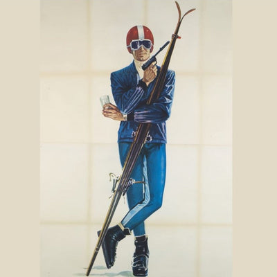 James Bond Skier Tree Decoration