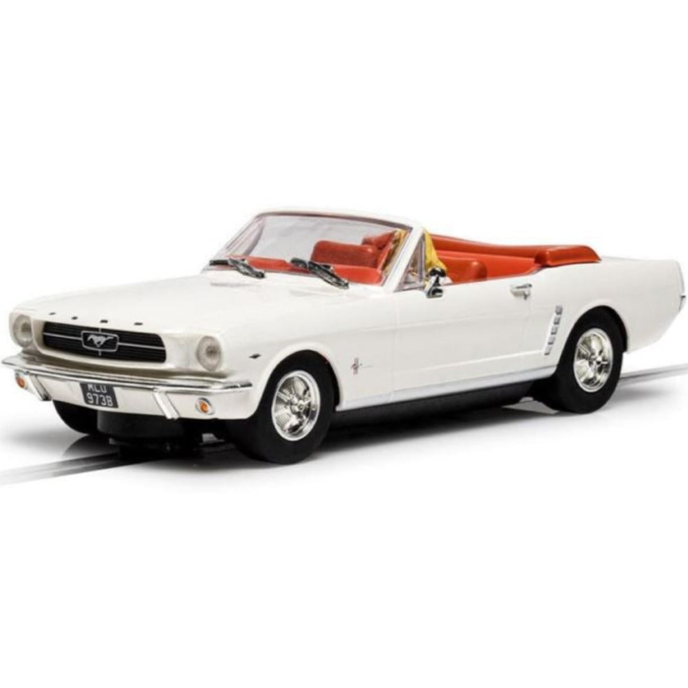 Scalextric James Bond Ford Mustang Convertible Slot Car - Goldfinger Edition