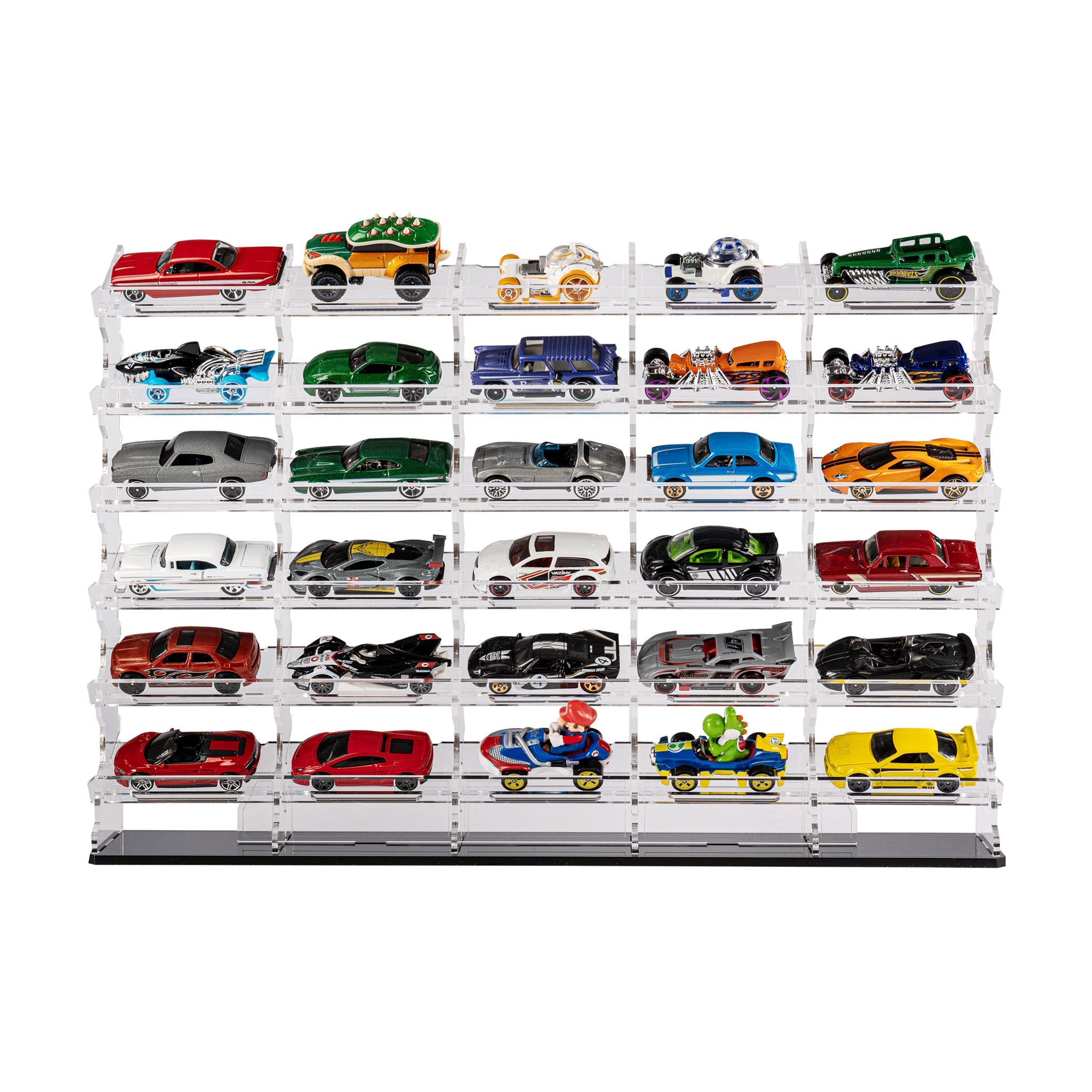 Horizontal Display Stand for 1:64 scale Hot Wheels cars