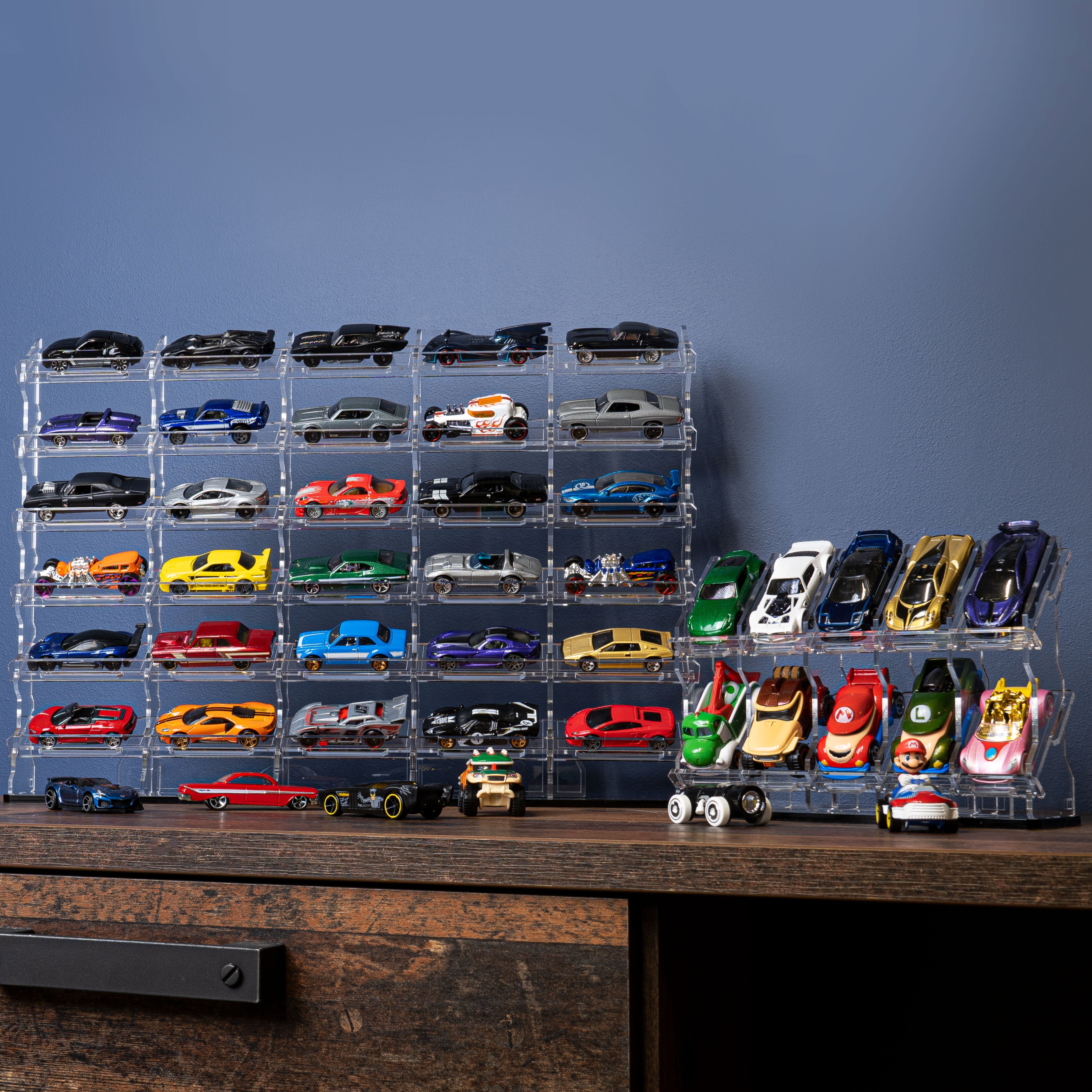 Vertical Display Stand for 1:64 scale Hot Wheels cars