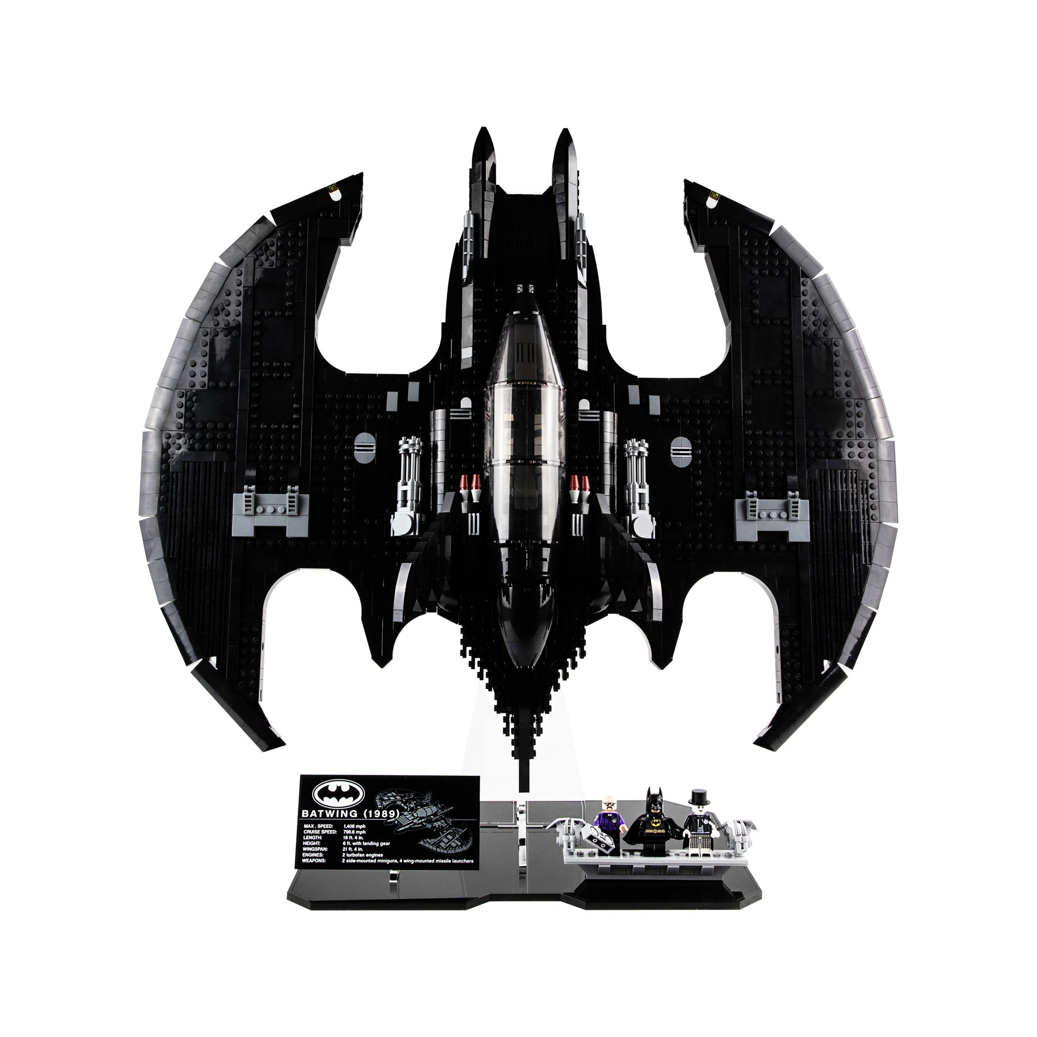 Display Stands for LEGO® Batman™ 1989 Batwing (76161)