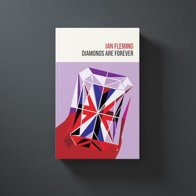 James Bond Diamonds Are Forever Hardback Book - By Ian Fleming