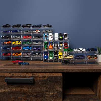 Vertical Display Stand for 1:64 scale Hot Wheels cars