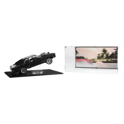 Display Case for LEGO® Technic: Dom's Dodge Charger (42111)