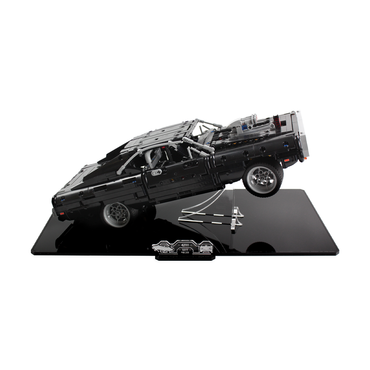 Display Stand for LEGO® Technic: Dom's Dodge Charger (42111)