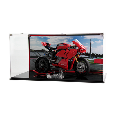 Display Case for LEGO® Technic: Ducati Panigale V4 R (42107)