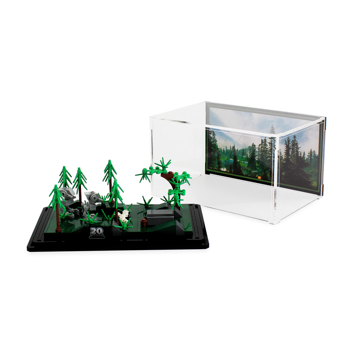 Display Case for LEGO® Star Wars™ Battle of Endor 20th Anniversary Edition (40362)
