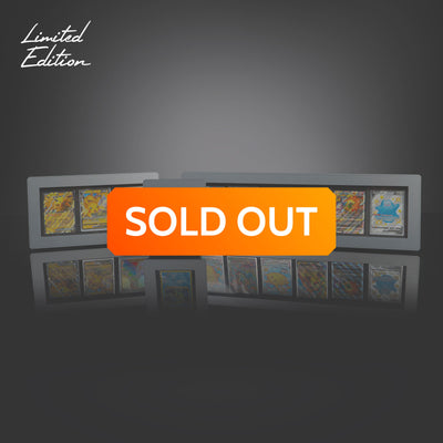 Limited Edition Silver Display Frame for Trading Cards