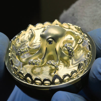 Fabergé x 007 Octopussy Egg Objet - Numbered Edition