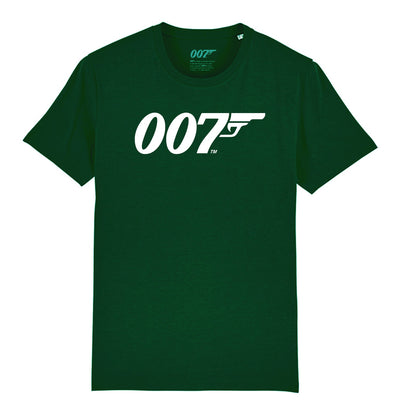 James Bond White 007 Logo T-Shirt (10 colours)