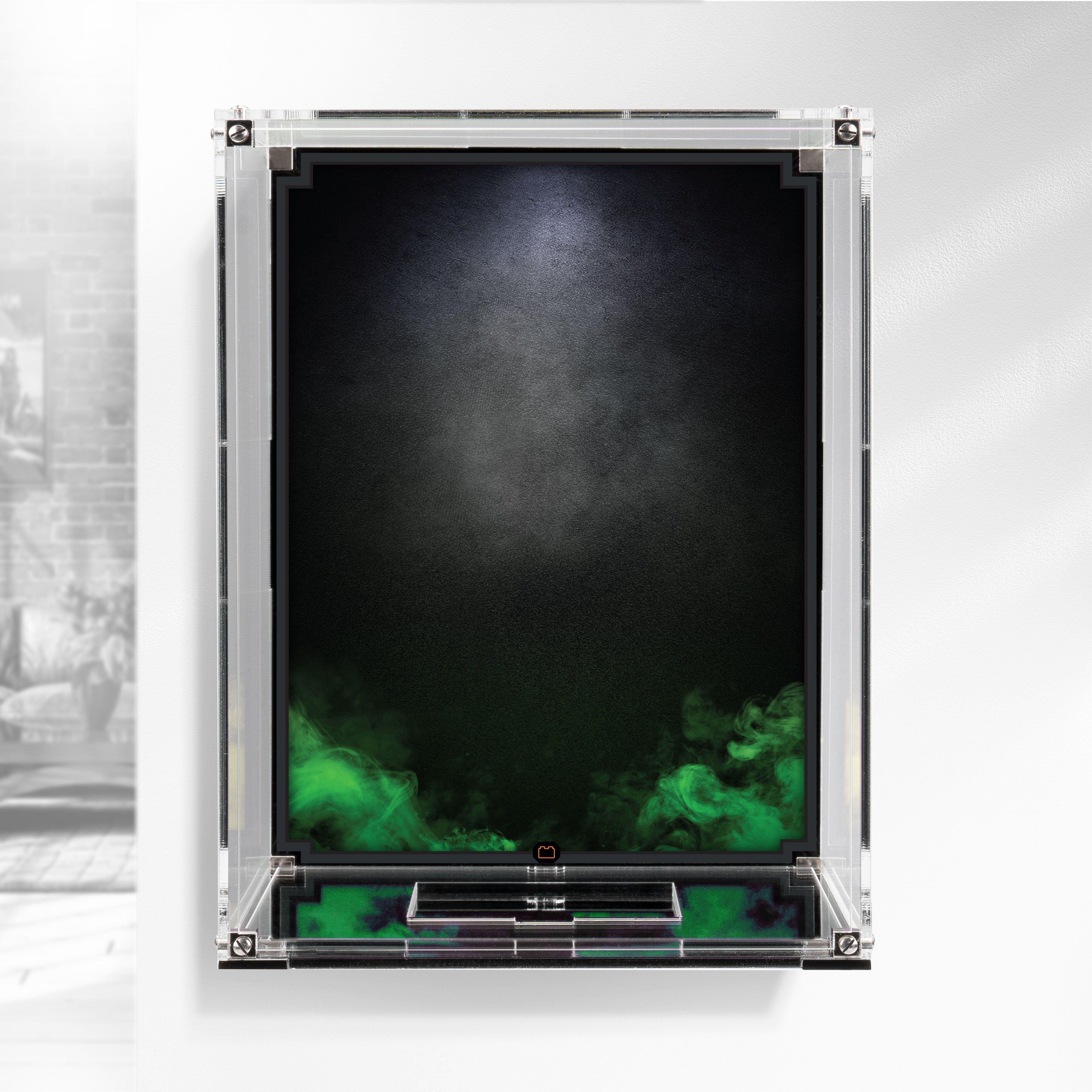 Wall-Mounted Display Case for LEGO® Star Wars: Kylo Ren's Helmet (75415)