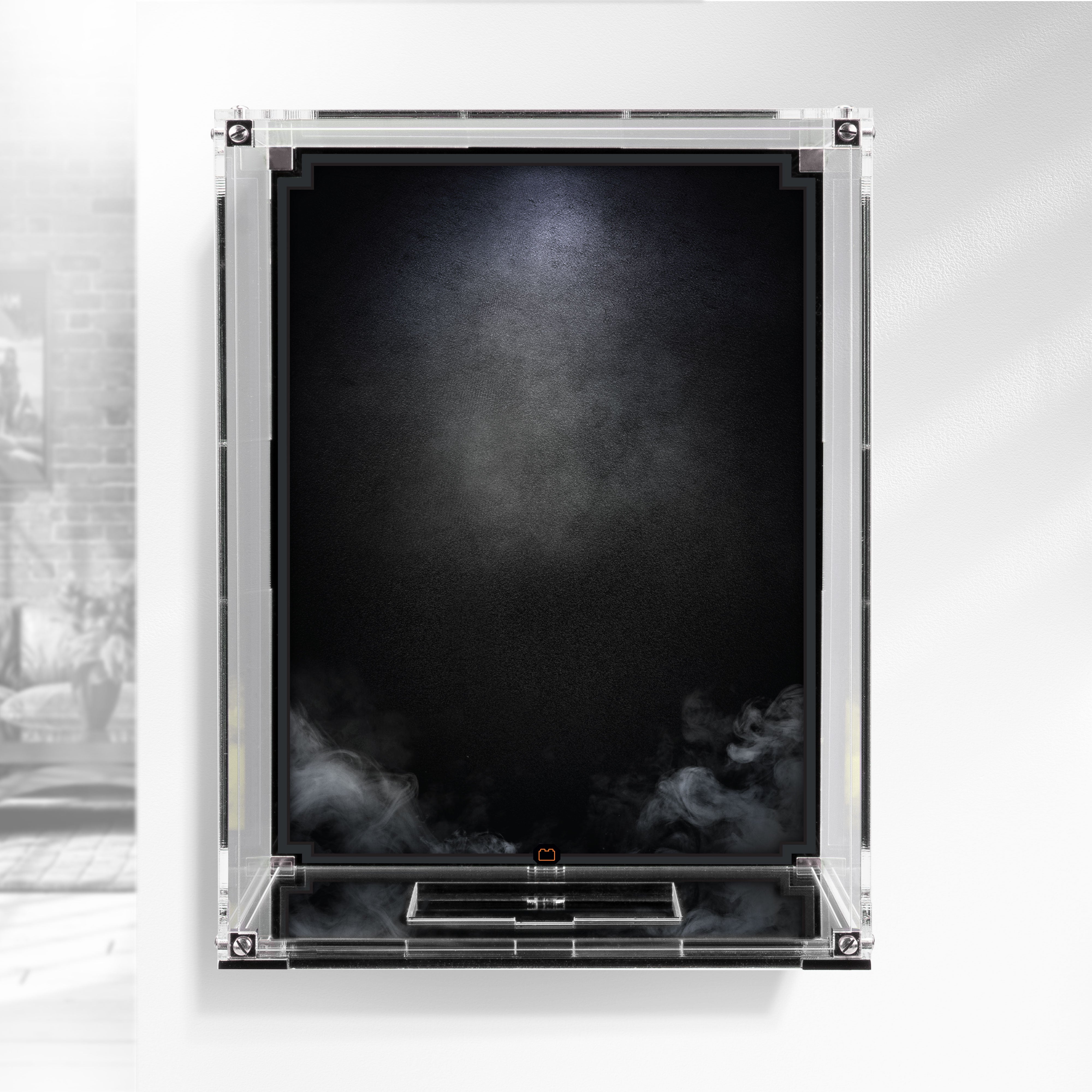 Wall-Mounted Display Case for LEGO® Star Wars: Jango Fett's Helmet (75408)