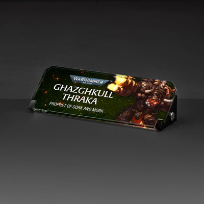 Plaques for Warhammer® 40,000 Orks Miniatures