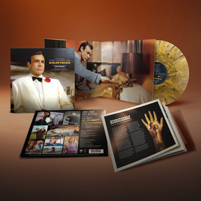 James Bond Goldfinger Soundtrack 12" Vinyl LP - Exclusive Bodypaint Edition