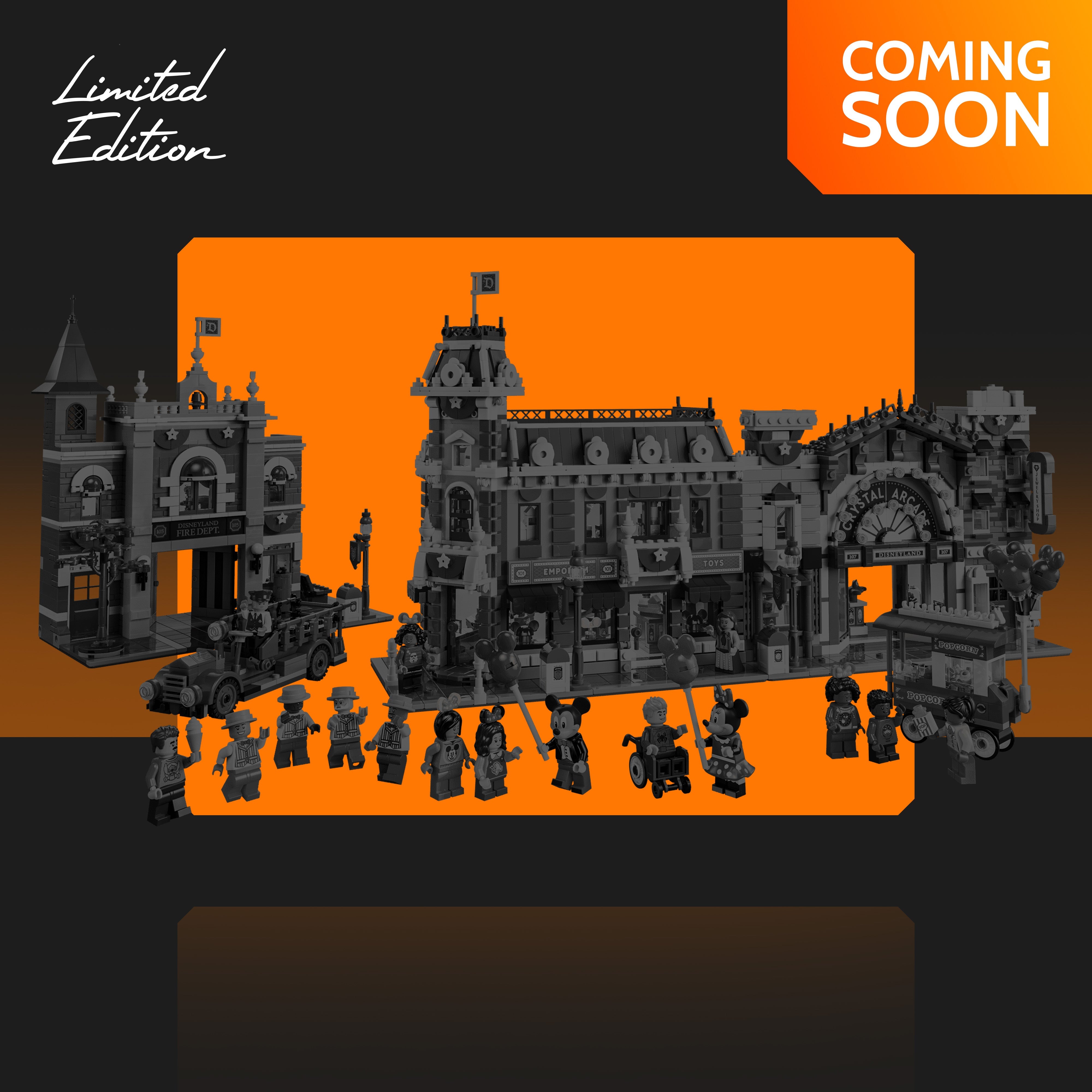 Limited Edition Display Case for LEGO® Disney™ Main Street, U.S.A. (43302)