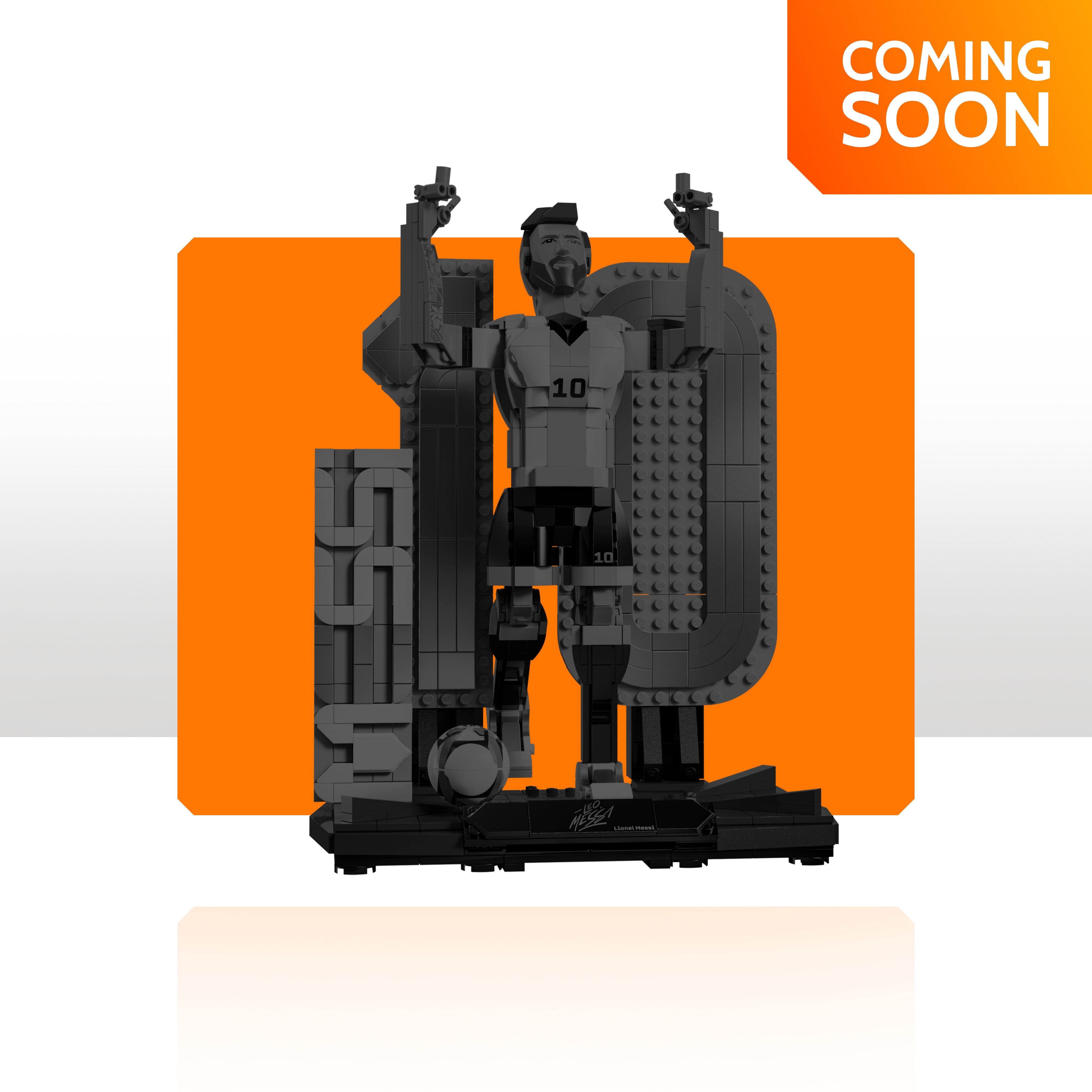 Display Case for LEGO® Editions: Lionel Messi – Soccer Legend (43015)