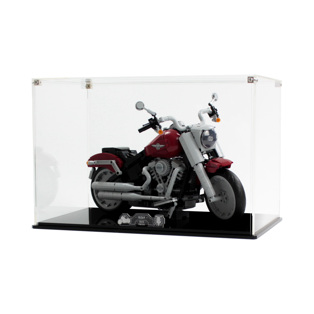 Display Case for LEGO® Creator: Harley Davidson Fatboy (10269)