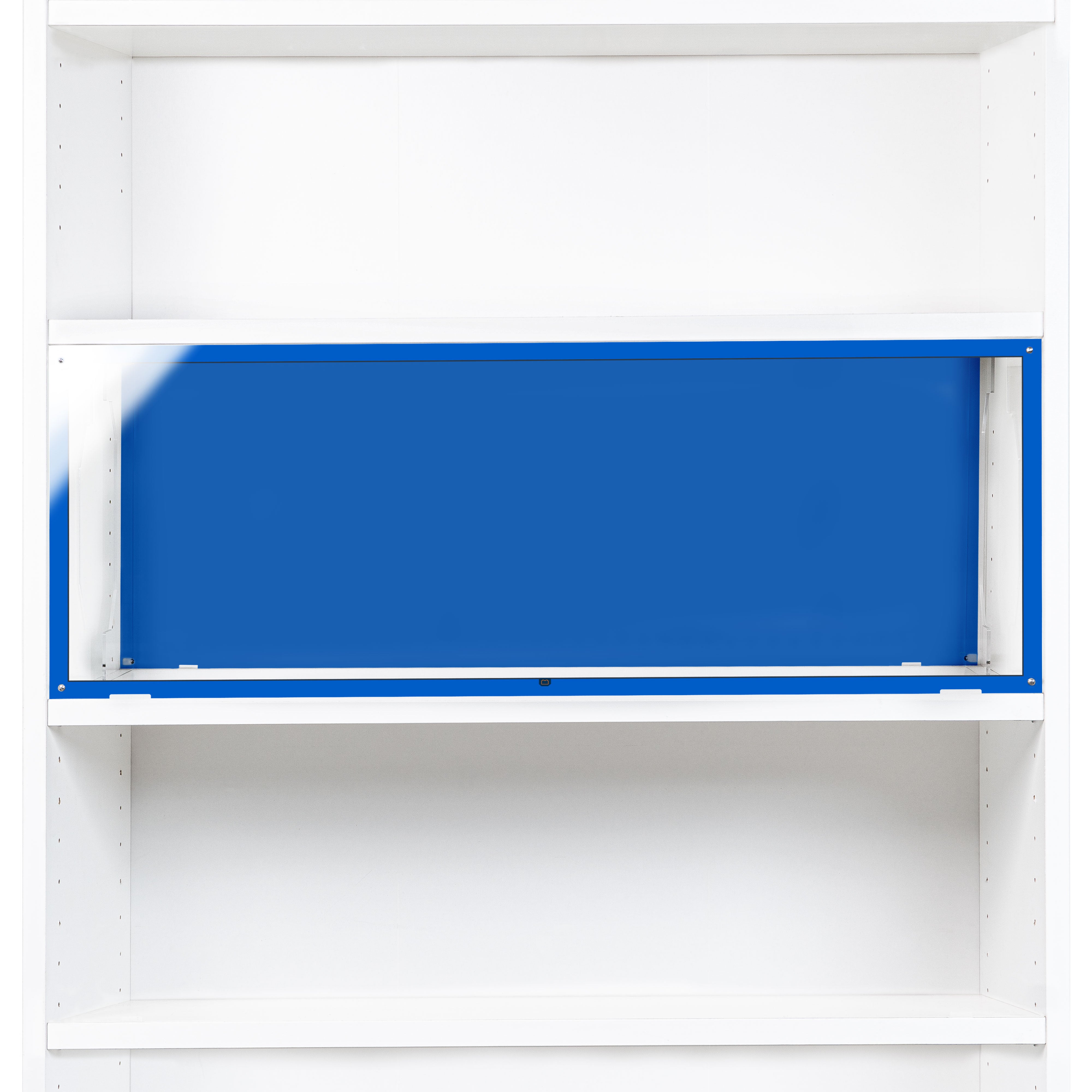 Window Display Solution for IKEA® BILLY Bookcase (80cm Wide) - Blue