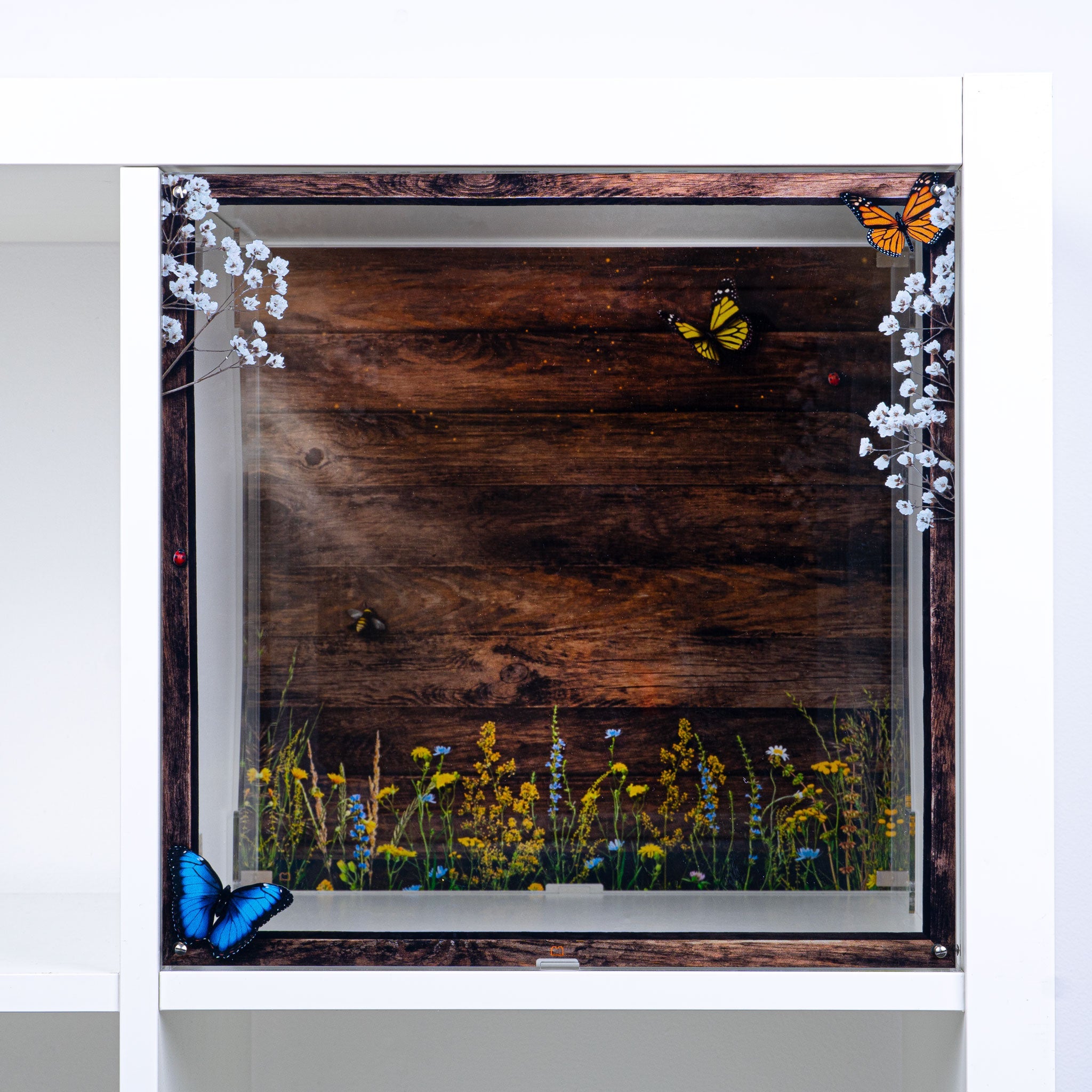 Decorative Spring Window Display Solution for IKEA® KALLAX