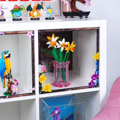 Decorative Spring Window Display Solution for IKEA® KALLAX