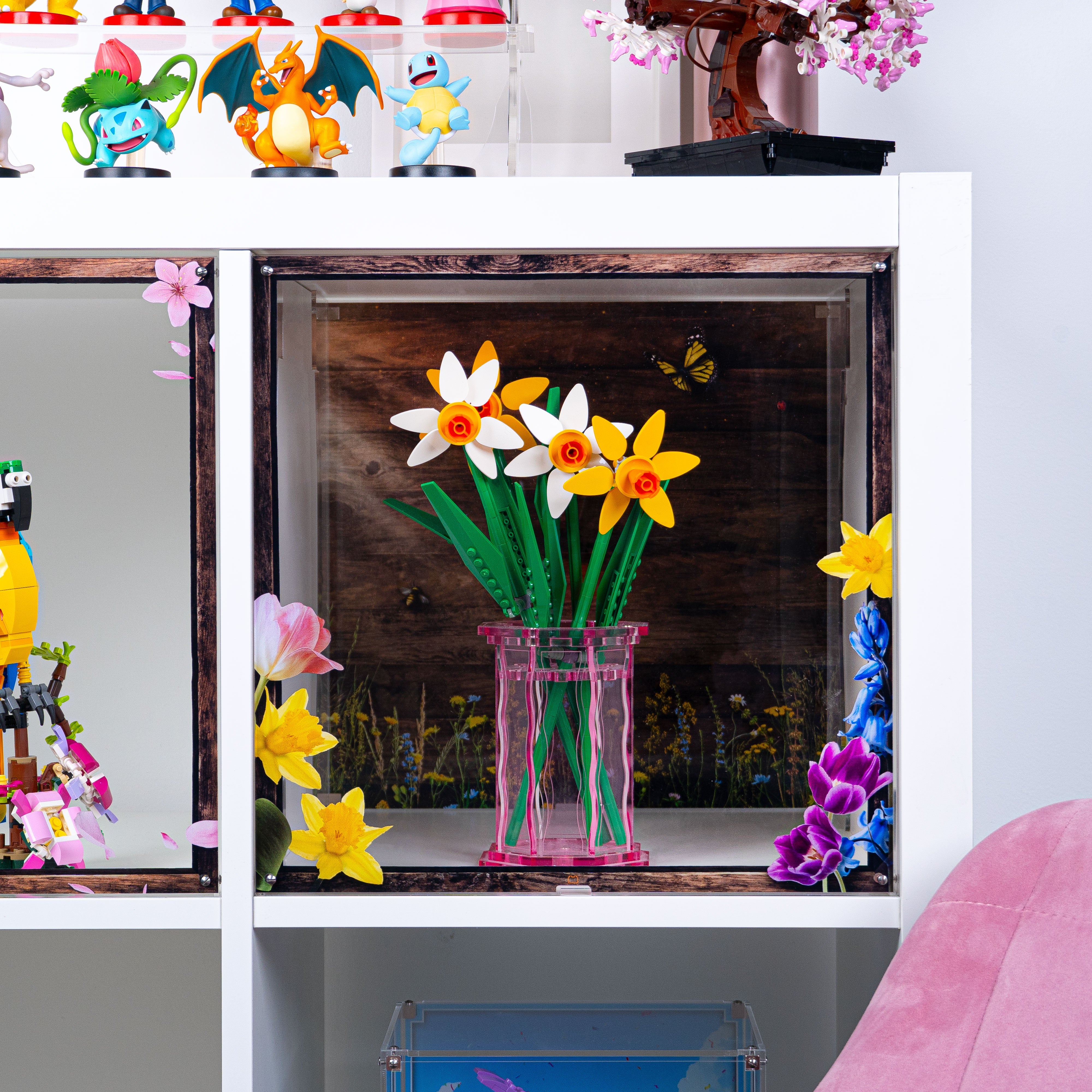 Decorative Spring Window Display Solution for IKEA® KALLAX